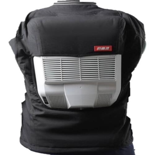Wearable air conditioner intelligent temperature control mobile cooling air conditioner vest