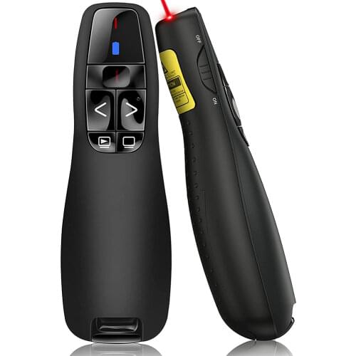 For Bluetooth Powerpoint Presentation Clicker RF 2.4GHz PPT Wireless Presenter Presentation Remote Powerpoint Clicker Remote