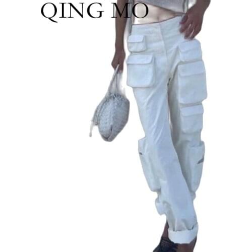 Женские брюки карго QING MO China At AliExpress