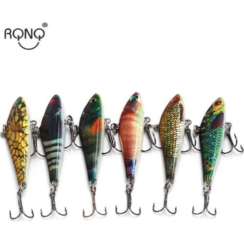 RQNQ 6.5cm 8.5g artificial painted decoy bait full swimming layer bionic bait shape lifelike small fish wiggler