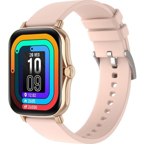 Smart Watch 1.69 inch Rotate Button IP67 Waterproof Heart Rate Blood Pressure Fitness Tracker Smartwatch Men Women PK GTS 2 P8