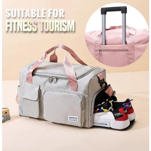 Fashion WaterProof Travel Bag Large Capacity Journey Duffle Women Nylon Folding Bag Unisex Men Luggage Travel Handbags Wholesale