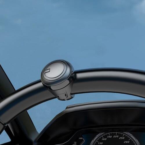 Turning Steering Wheel Booster Spinner Knob 360 Degree Rotation Metal Bearing Power Handle Ball Shaped Helper Hand Control