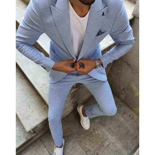 WSMDA Mens Casual Suits