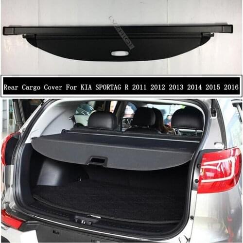 Rear Cargo Cover For KIA SPORTAG R 2011 2012 2013 2014 2015 2016 Privacy Trunk Screen Security Shield Shade Auto Accessories