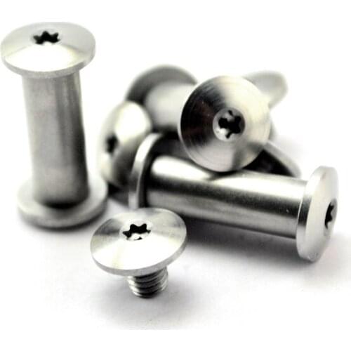 Cutter rivets Locking screws Handle screw fastening DIY tool spindle screw Stainless steel nail 2pcs