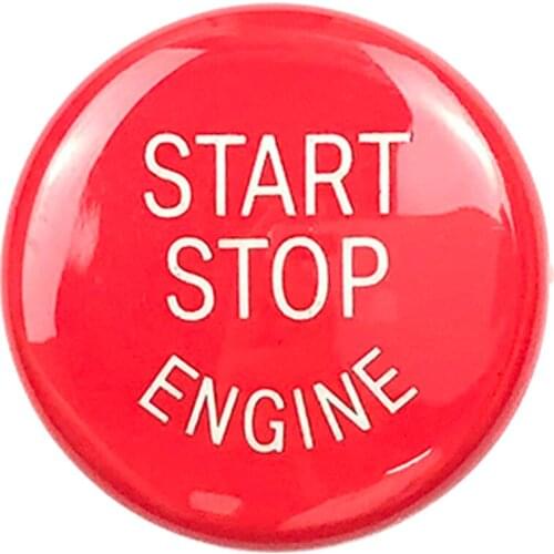 0.98'' Car Engine Start Stop Button Cover Trim Replaces for BMW E Chassis High Quality