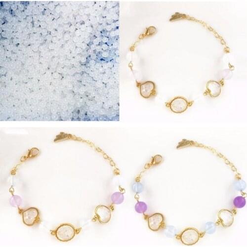 1000Pcs UV Beads Multi Color Changing UV Reactive Plastic Pony Beads Glows in The Dark Bracelets Earrings Jewelry Making