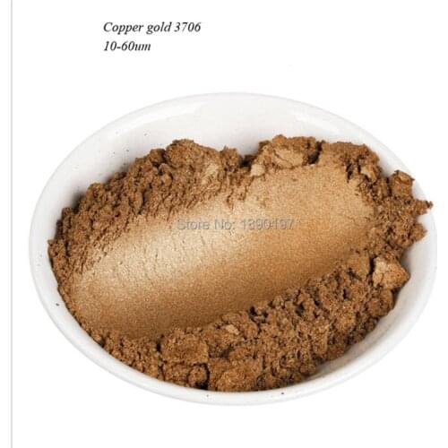 Antique copper gold pearlescent pigment powder iron art paint special metallic luster for furniture table and chair