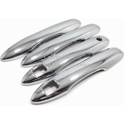 Door Handle Bowl Cover Frame Panel Decoration Trims For Toyota Corolla 2019 2020 ABS Chrome Sticker Car Molding Accessories