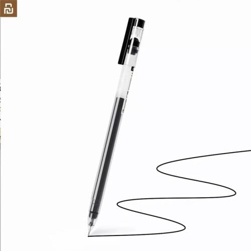 12pcs youpin Large capacity gel pen Durable sign Pen 0.5mm Writing fluently Black ink Student Office Supplies best Gift