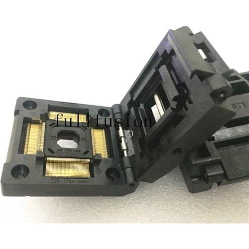 IC51-1764-1995-6 QFP176P 0.4mm Pitch Yamaichi IC Test Socket TQFP176P IC body size 20x20mm Burn in Socket