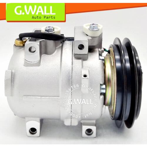 For DKV14C AC Compressor Hyundai Excavator R225-7 HCC 1997-2009 A50000674001 11N6-90040 11N892040 50000674001