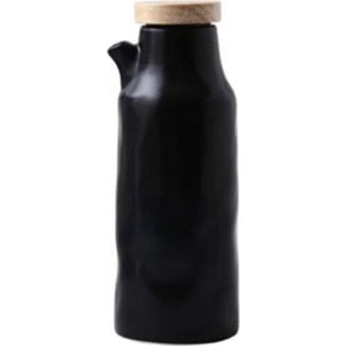Kitchen Creative Ceramic Sauce Pot Soy Sauce Pot Vinegar Bottle Household Soy Sauce Bottle Seasoning Bottle