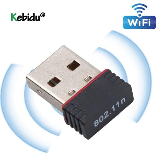 Newest Network Card USB 2.0 WiFi Wireless Adapter Network LAN Card 150Mbps 802.11 N/g/b MT7601/RTL8188EU Adaptor For PC Desktop