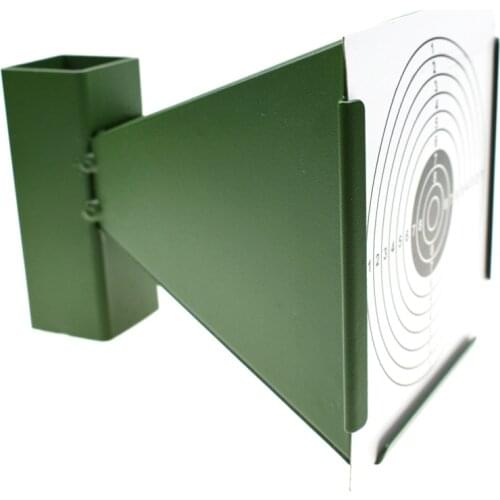 Hunting Recyclable Painball Metal Target +Tactical Square Outdoor Pistol Target Parper for Military Shooting Training