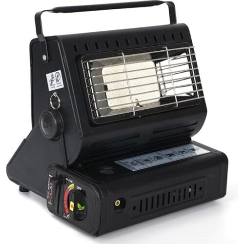 1.3kw Outdoor Gas Heater Portable Outdoor Heating Stove Travel Camping Hiking Picnic Ice Fishing Multifunctional Heating Stove