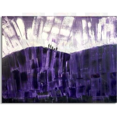 Hand-painted modern living room decorative Landscape oil painting 100% best Knife painting original directly from arti YS1-021B