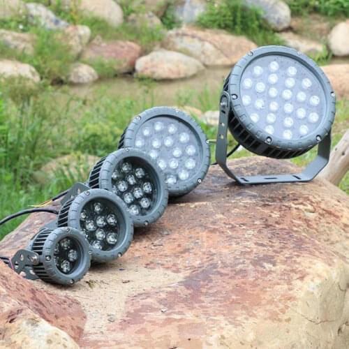 LED Flood Light 12W AC110V 220V 240V Floodlight IP68 Waterproof Outdoor Wall Reflector Lighting Garden Square Spotlight