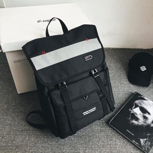 Waterproof Oxford Men Backpack Large Capacity Black High School Bag Teenage Girls Boys University Student Backpack Women Outdoor