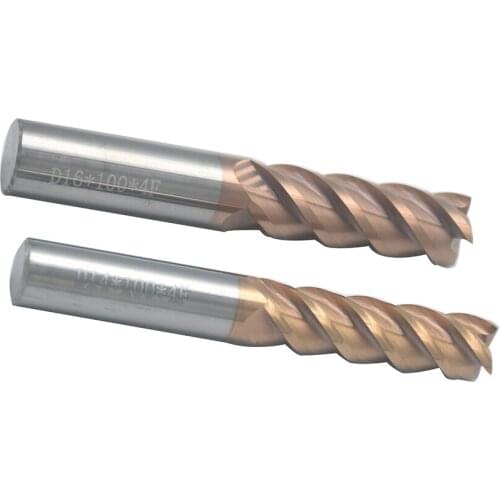 1PCS 60° Aluminum Milling Cutter Four-blade CNC Tool End Milling Cutter