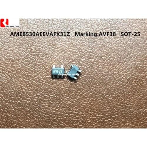 10 pcs/lot AME8530AEEVAFX31Z AME8530AEEVAFX31 AVFww 3.08V SOT-25 Micropower uP Watch Dog Timer 100% New original AME8530