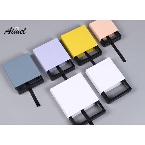 3D Floating Picture Frame Box Jewelry Ring Earring Display Holder Medal Coin Icon Protect Gift Box With White Black Drawer Case