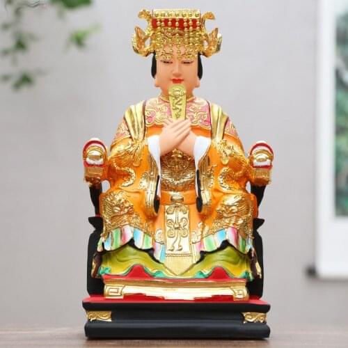 40CM Large Buddhism figure Goddess Matsu MAZU Guan YIN God buddha Asia HOME protection Propitious Prosperity FENG SHUI statue