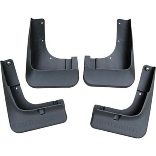 Car styling for Mitsubishi Outlander 2015 2016 2017 2018 2019 Mud flaps splash guards fenders mudguard with logo 4PCS/SET