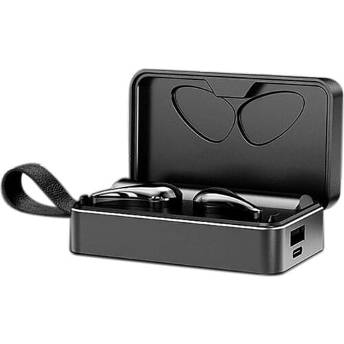 H3 Bluetooth Headset with Large Screen Digital Display and Large Capacity Supports Power Bank TWS Wireless