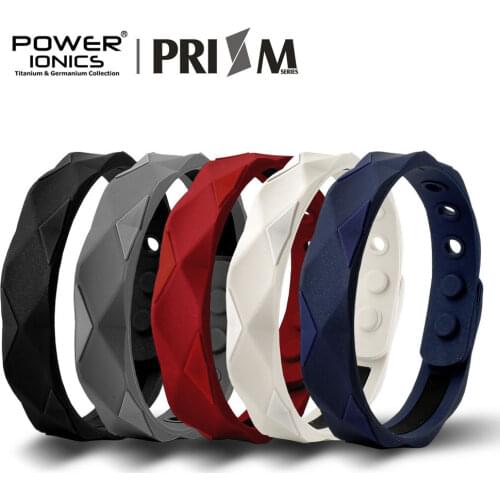 【FDA Registration】Power Ionics Prism 2000 Ions Titanium Germanium Wristband Bracelet Balance Energy Balance Human Body