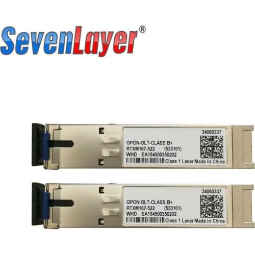 GPON OLT SFP Modules with Singlemode Single fiber EPON GEPON Tx 1490nm Rx1310nm SC connector class B