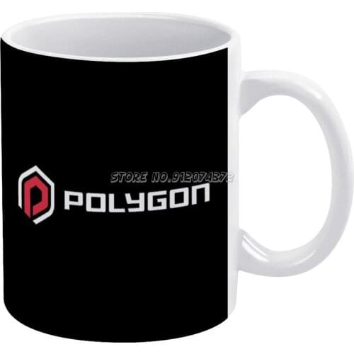 Polygon Bike Coffee Mugs High Fashion Luxury Pattern Ceramic Mug Custom Cup Mugs Coffee Cups Ceramic Bike Mountain Bike Biycle D