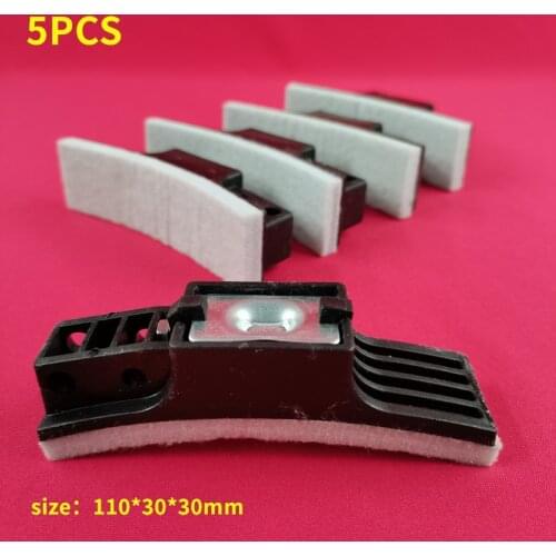 Pack of 5 Hairy Pad For Spinning Bike Brake Pads Exercise Bike Brake Pads Blike Brake Group Replacement Parts For Fitness