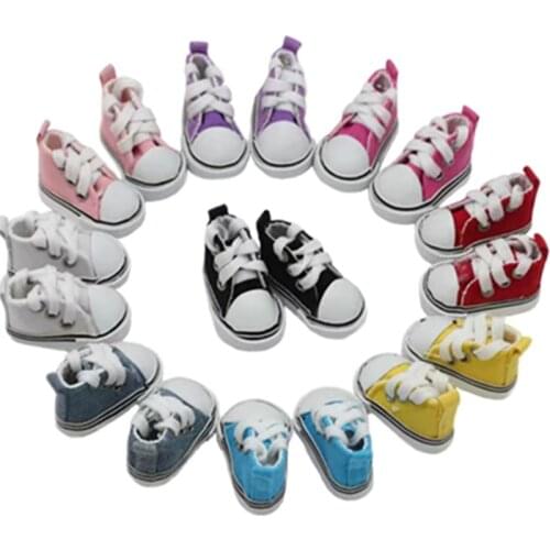 New 30 Cm Doll Shoes 6 Points BJD Doll Foot Length 4 Cm 4.5 Cm Plastic 5.5 Cm Canvas Shoes Doll Accessories Girl DIY Toy Gift