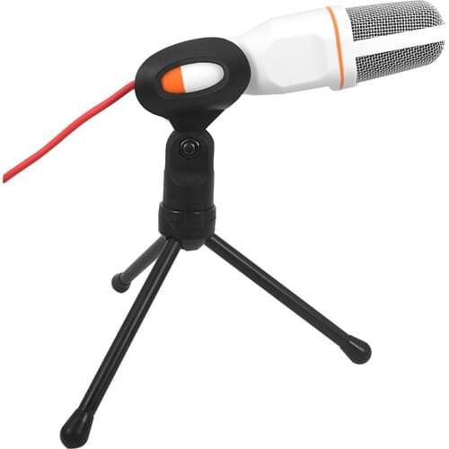 ZK30 SF666 Handheld Microphone Wired Sound Studio Microphone For Computer Chat PC Laptop Notebook Karaoke Mic For Mobile Phones