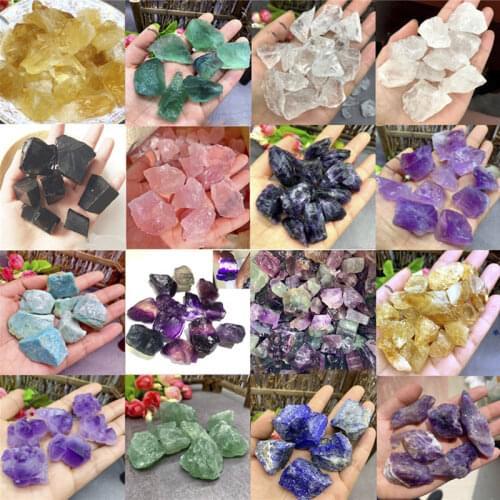 Natural Crystal Stones Rare Raw Obsidian Amethyst Fluorite Gemstone Mineral Rock Specimen Reiki Healing Advanced Collection Diy