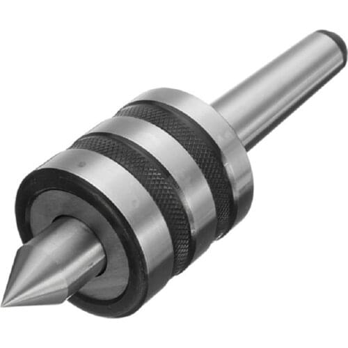 SHGO HOT-Portable Mt2 Precision Live Revolving Center Medium Lathe Machine Tool Accessory Taper Bearing For Lathe Turning Tool