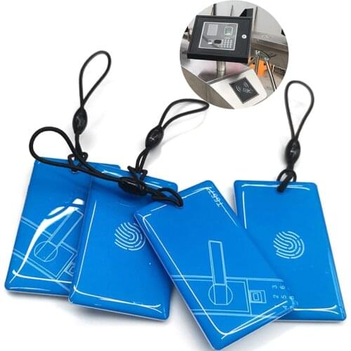1Pcs PVC 125KHz RFID T5577 Smart Card Proximity EM Key tags Door Access Control System With 64 bits Storage Capacity