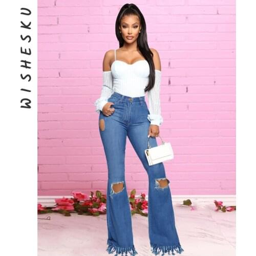 WISHESKU Women's Skinny Jeans