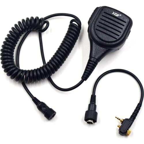 XQF Speaker Microphone Mic PTT for Motorola Portable Radio MTP850 MTH600 MTH650 MTH800 MTH850 MTS850 Walkie Talkie Kits