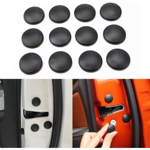 Car Door Lock Screw Protector Cover for Toyota Hilux Fortuner Land Cruiser Camry 2016 2017 2018 2019