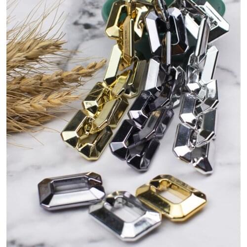 Gold/Silver/Gun Black/Bronze 5mm Metal Replacement Purse Chain Shoulder Crossbody Bag Strap for Cluth Bag, Small Handbag Handle