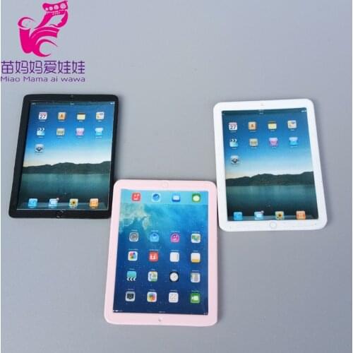 1/6 BJD doll house accessories Mininature Simulation pad Mini oval painting frame Desktop vanity mirror for barbie doll