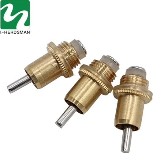 10 Pcs Rabbit Chicken Quail Birds Copper Drinker Nipples Feeding Rabbit Drinking Water Accessories Equipment