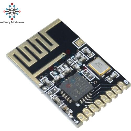 10pcs Mini NRF24L01 + SMD 1.27MM wireless transceiver module Small Size