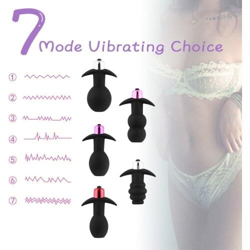 Anal Plug Butt 5pcs Sex Toys for Women Men Soft Silicone Prostate Massager Adult Gay Products Sex Shop