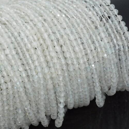 Natural Topaz Faceted Round Beads 3.2mm