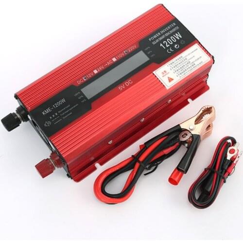 Inverter car 12V 24V 48v60v72v to 220V 110V 600w 1200w household solar energy conversionSUSWE