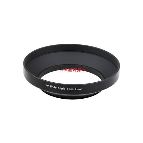 Metal Lens Hood Wide Angle 37mm 39mm 40.5mm 43mm 46mm 49mm 52mm Screw-in Lente Protect for Canon Nikon Sony Leica pentax Camera